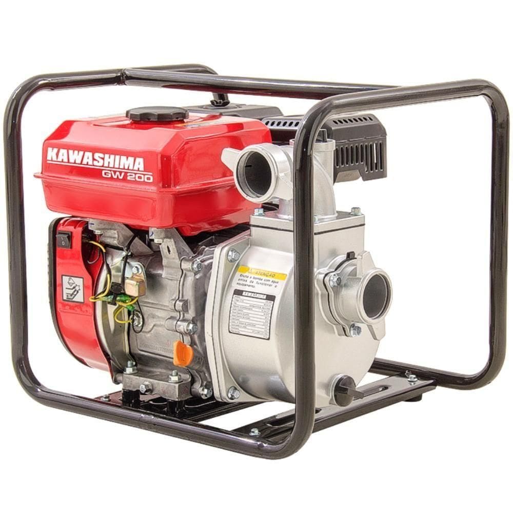 Motobomba Gasolina Kawashima Gw200 2 36m³-h Autoescorvante