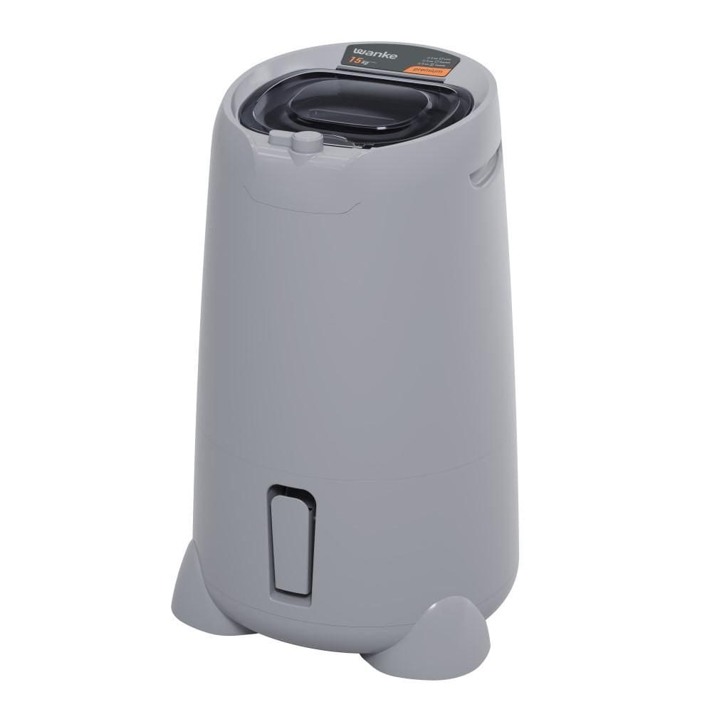 Centrifuga De Roupas Máquina Secadora Elétrica Tanquinho 286 W 220 V 60Hz Lavanderia Wanke Cinza
