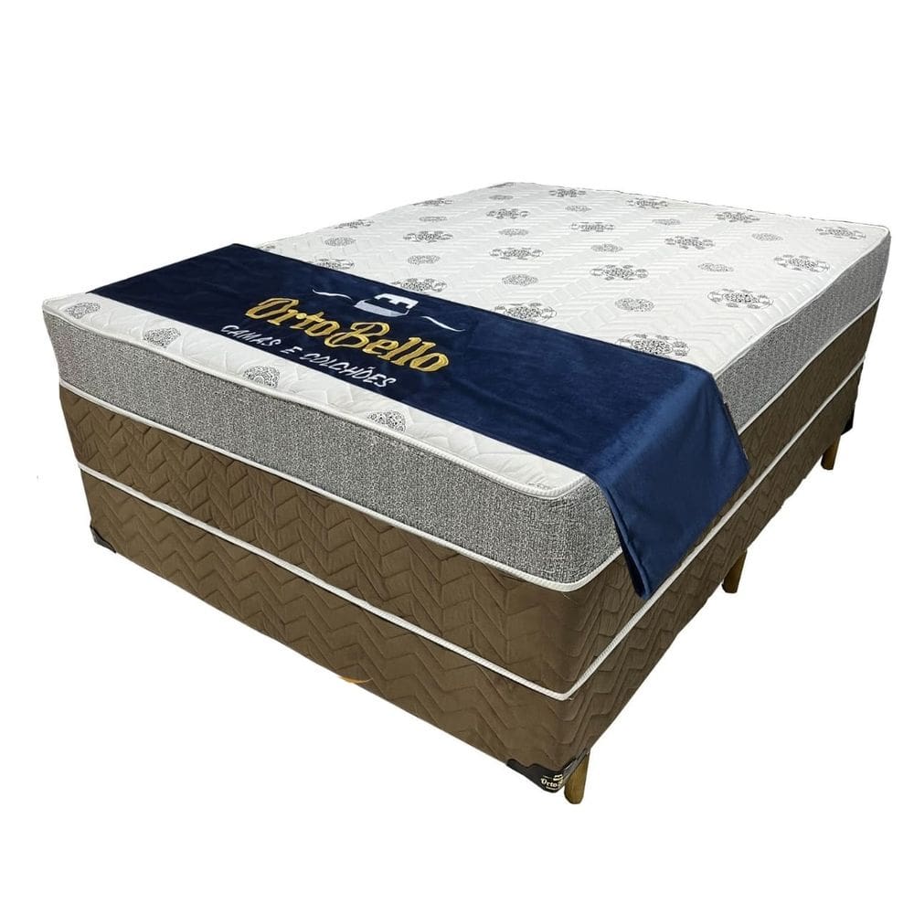 Cama Box Casal de Molas Ensacadas 138x188 - Ortobello