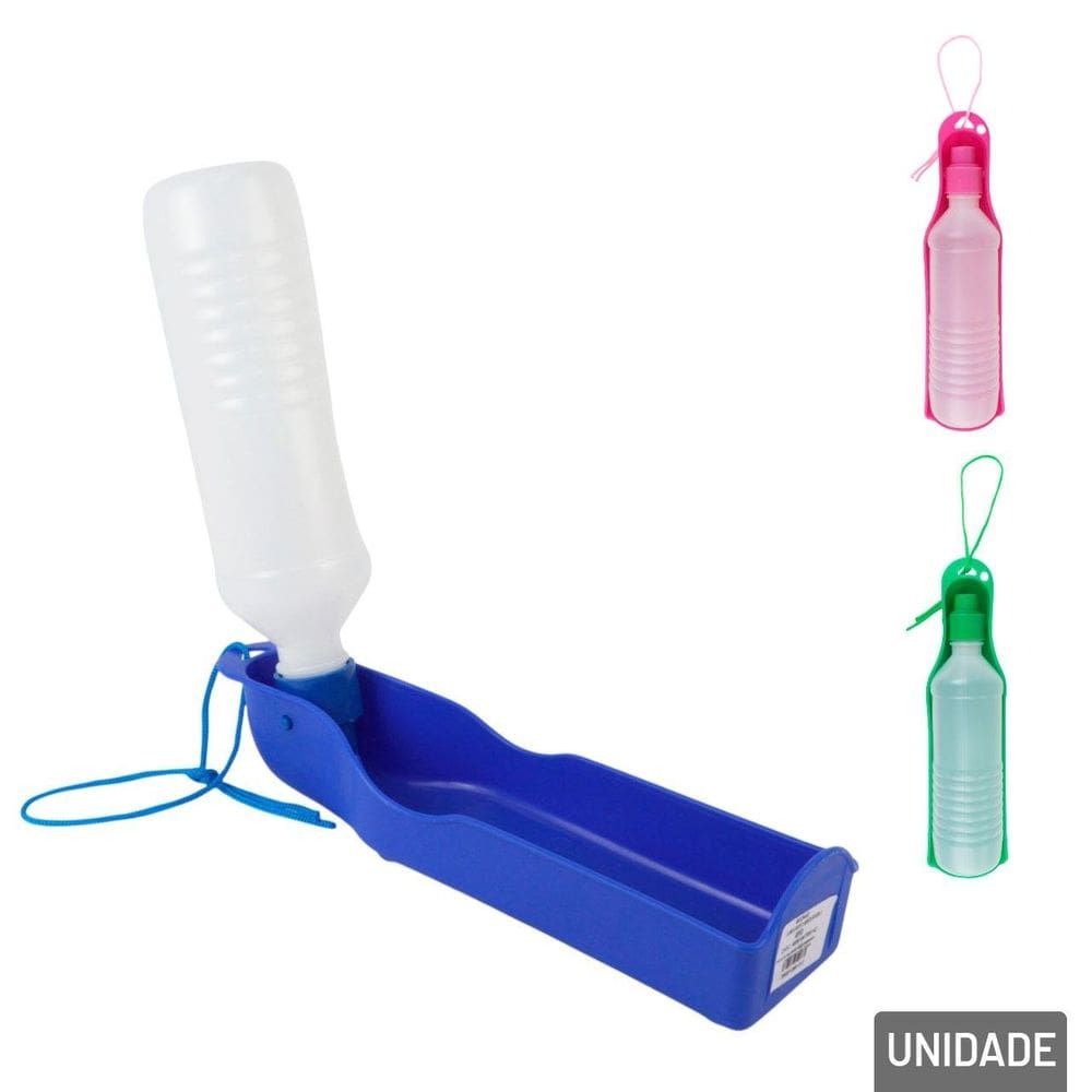 Bebedouro EM Garrafa 500ml Para PET Portátil Color - Tudo em Caixa