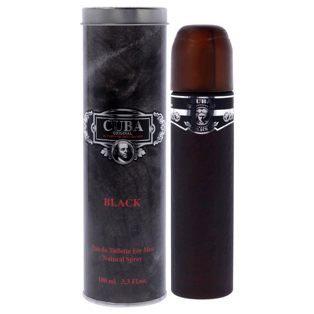 Perfume Cuba Black by Cuba para homens EDT 100mL Spray