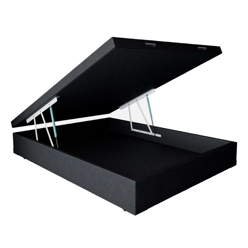 Baú Casal Linhão Preto 138x188 Blindado