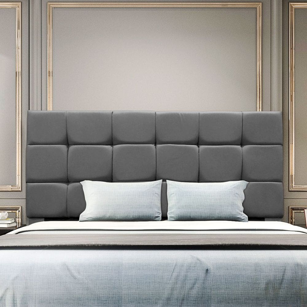 Cabeceira Estofada Cama Box Casal 160 cm Ananda Suede