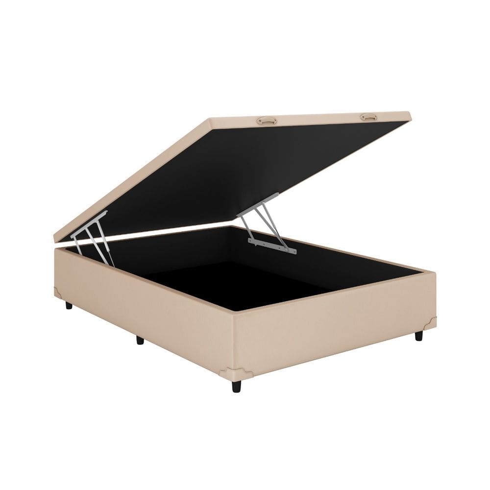 Baú Casal Corino Bege 138x188 Blindado