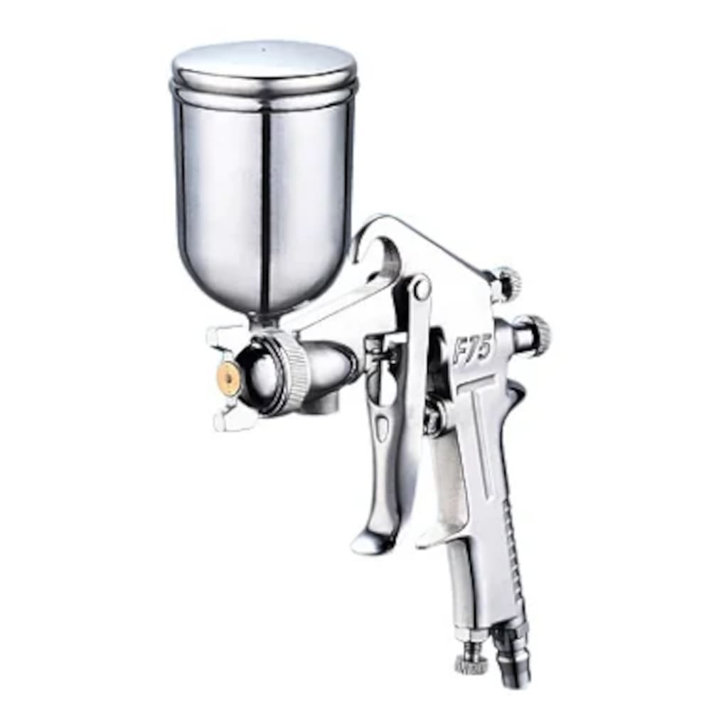 Acessório para Pintura por Gravidade 1/4" HVLP Caneca Alumínio 400mL Bico 1,5mm F75G
