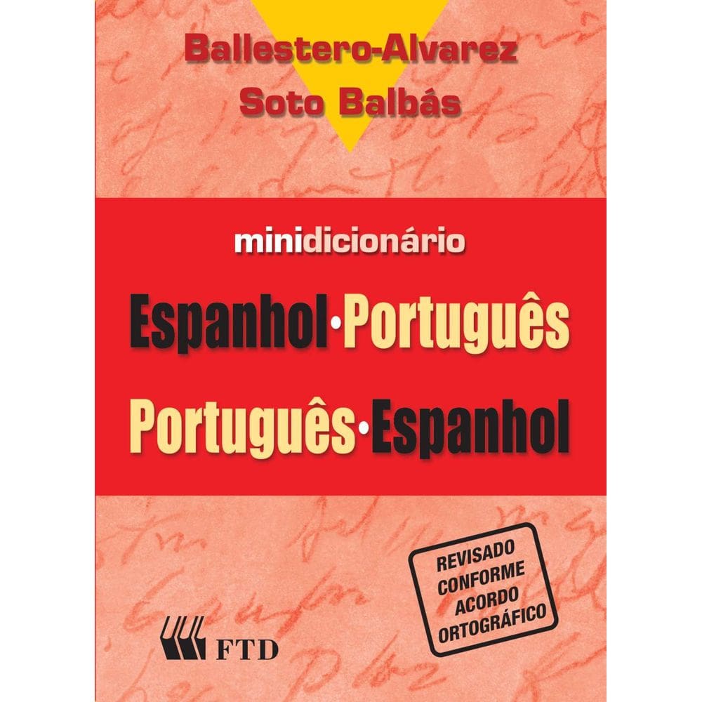 Dicionario  espanhol   Renovada F.T.D.