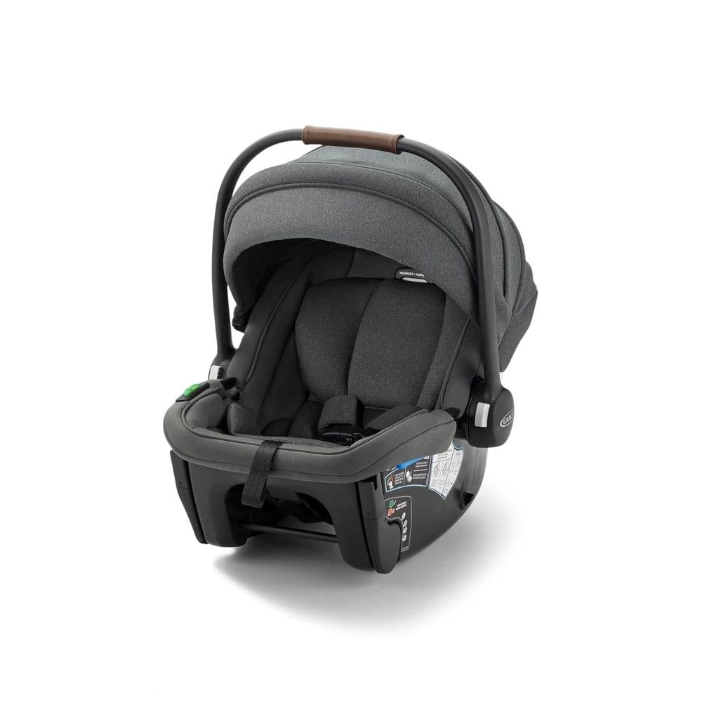 Cadeira de Carro para Bebê Graco On The Go MAX, Cadeira Baseless com Canopi, Posição de Costas, Leve