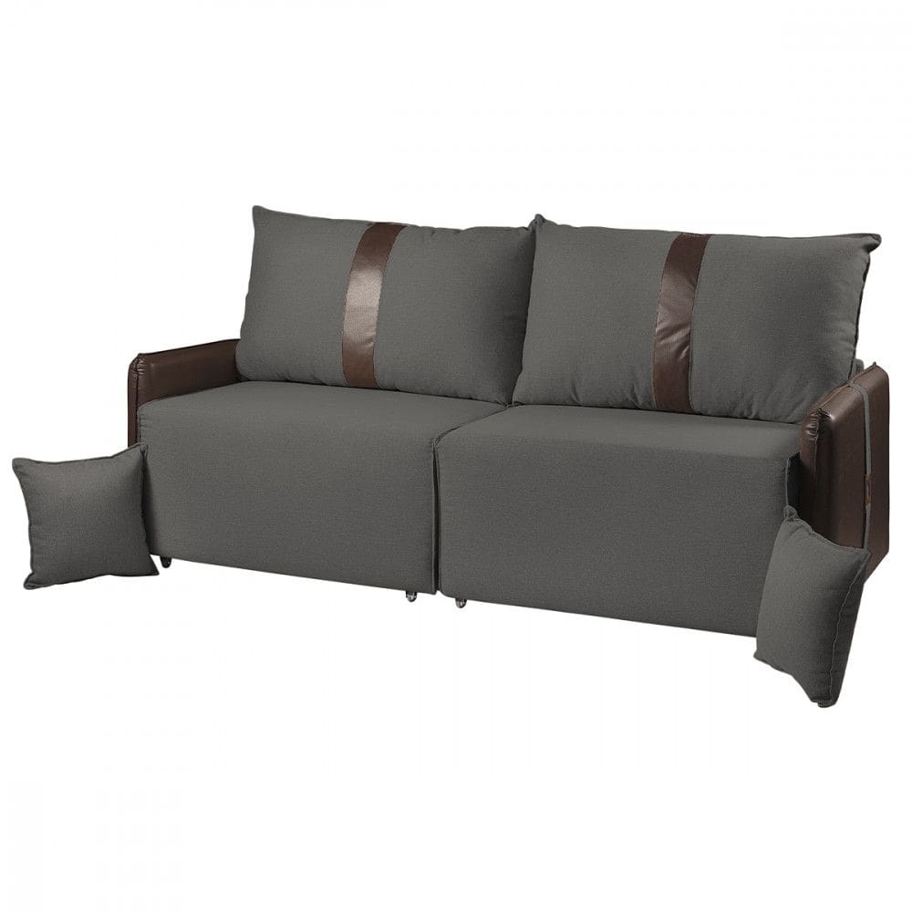 Sofá Para Sala Reclinável Estofado Doux 200cm Veludo