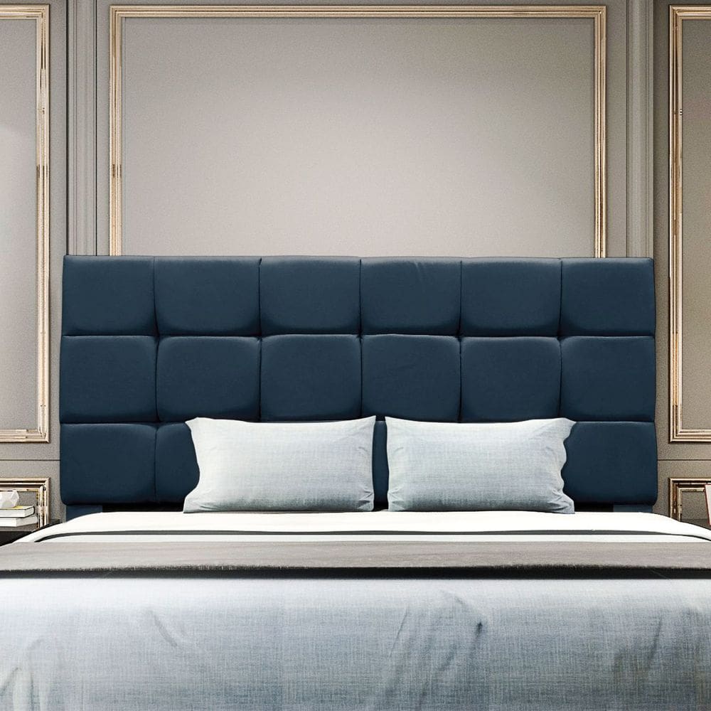 Cabeceira Cama Box Estofada Solteiro 90 cm Gabriela Suede