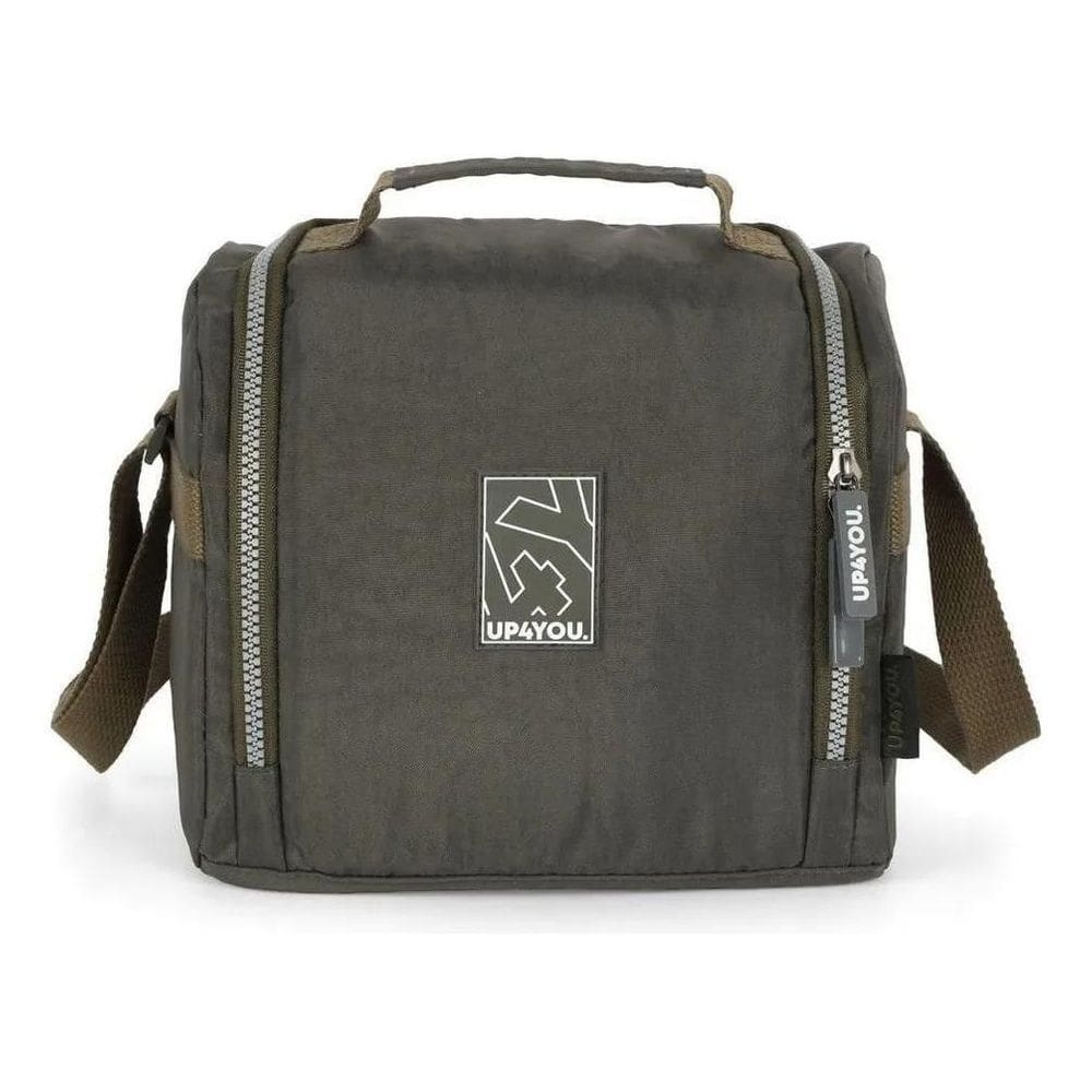 Lancheira Termica Transversal Up4you Crinkle Verde Luxcel