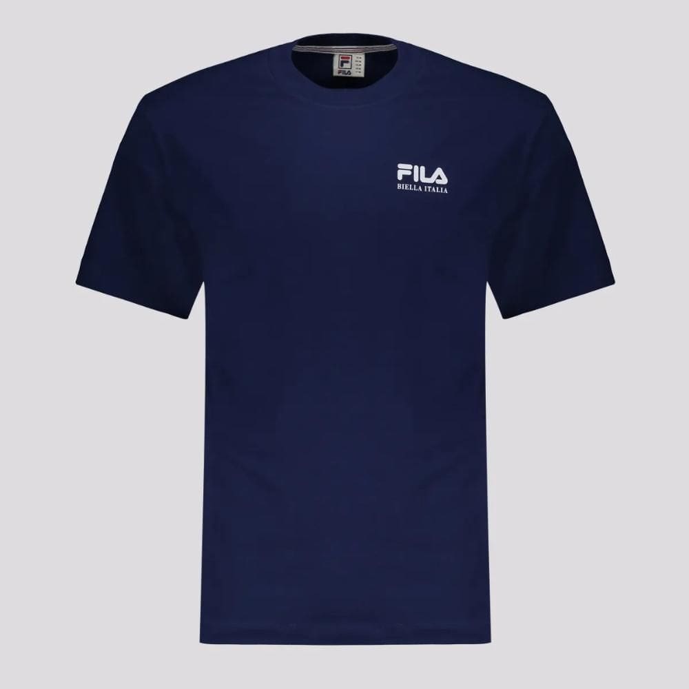 Camiseta Masculina Fila Malha Comfort 1290709