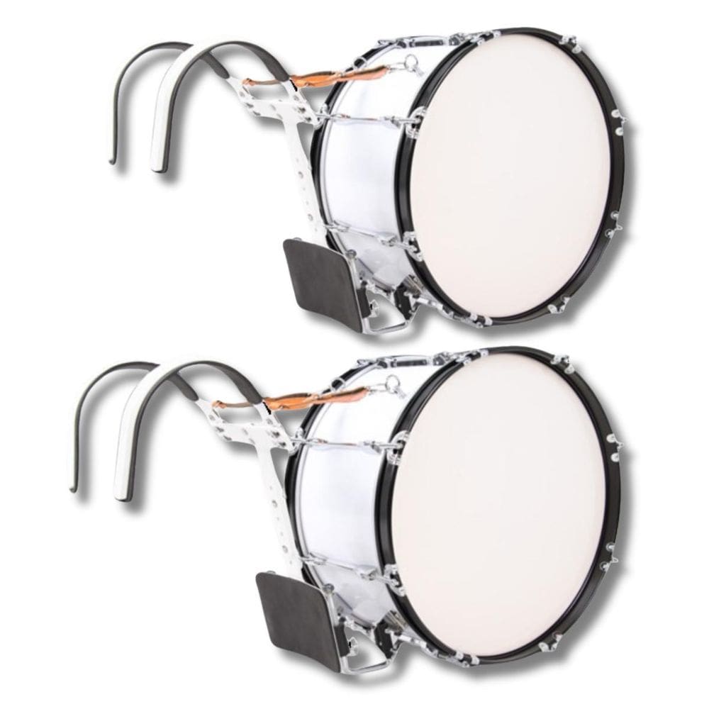 Kit 2 Bumbo 18 X 12 + 20 X 12 Marching Band Carrier Dreamer
