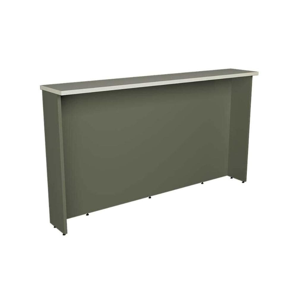 Bancada Ilha Cozinha PH 3069 Ten 200cm Verde/Cinza Argila - Herval