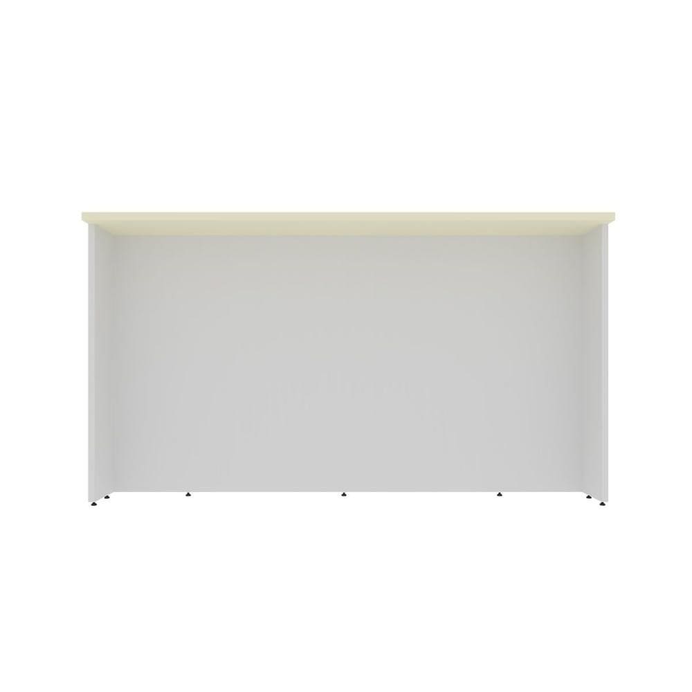 Bancada Ilha Cozinha PH 3068 Manhattan 120cm Branco/Cinza Argila - Herval