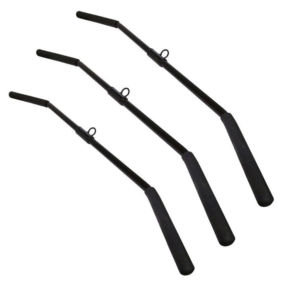 Puxador Barra Costa Pulley Curvo 1 Metro 3 Unidades