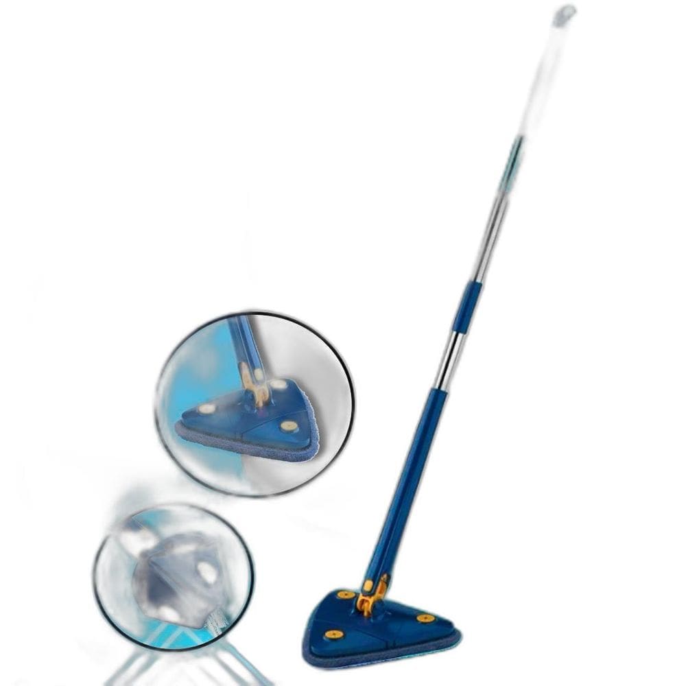 Mini Mop Triangular Mágico Para Limpeza Rápida E Prática
