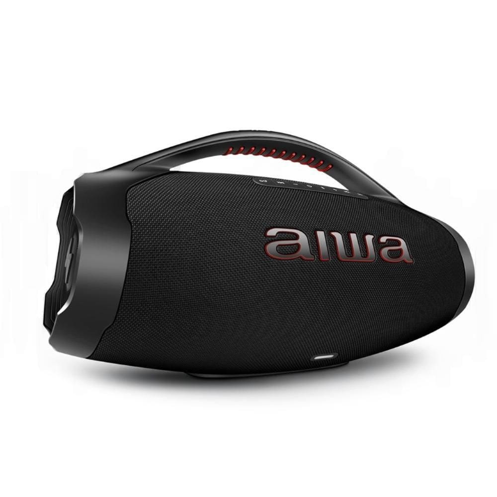 Caixa de Som Boombox Plus AIWA 200W USB Preta BBS01B Bivolt