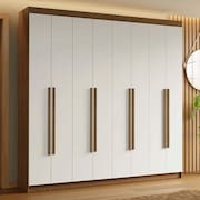 Guarda-roupa Casal 8 Portas Batentes Madesa