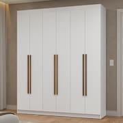 Guarda-roupa Casal 6Portas Batentes Netuno Madesa