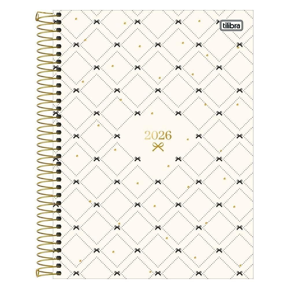 Agenda Diária 2026 Esp M9 West Village Lacinhos Tilibra