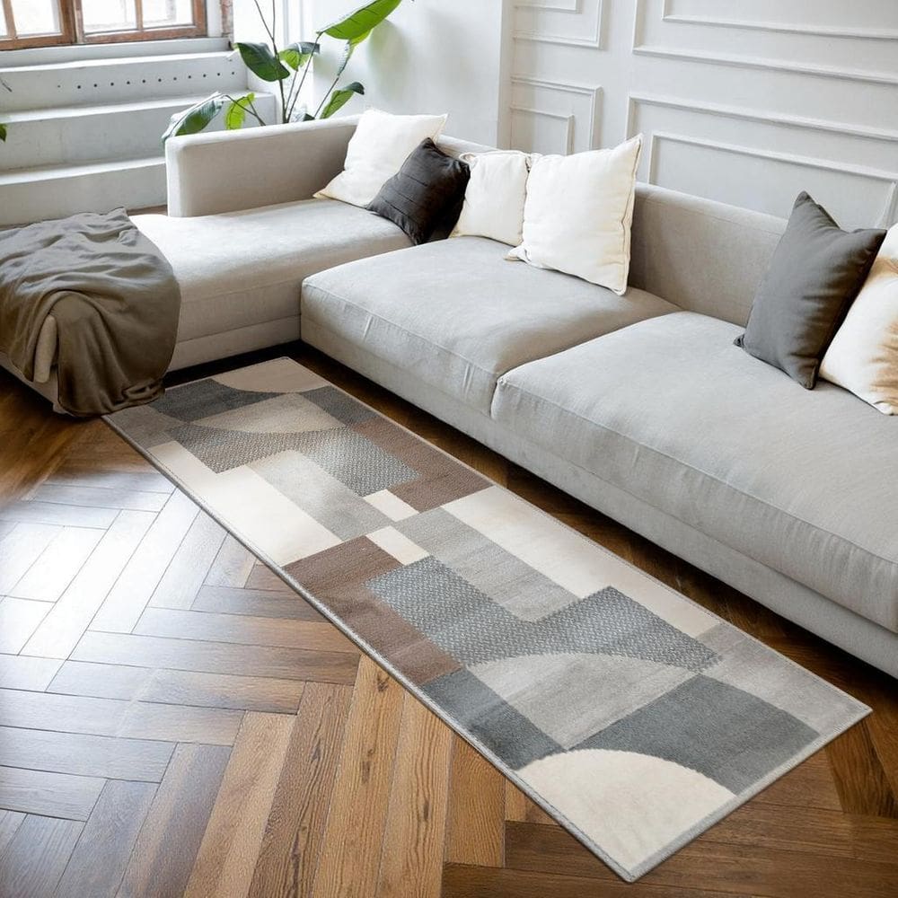 1 Tapete Passadeira Sala Sofá Corredor 57X180 Js Re Vit M51