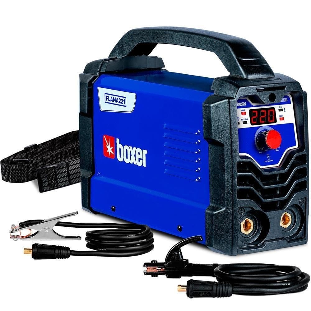 Máquina De Solda Inversora 220A Eletrodo Flama221 Boxer