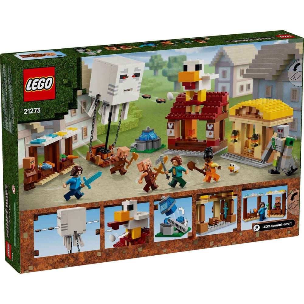 O Ataque Do Balao Ghast A Vila Lego Do Brasil