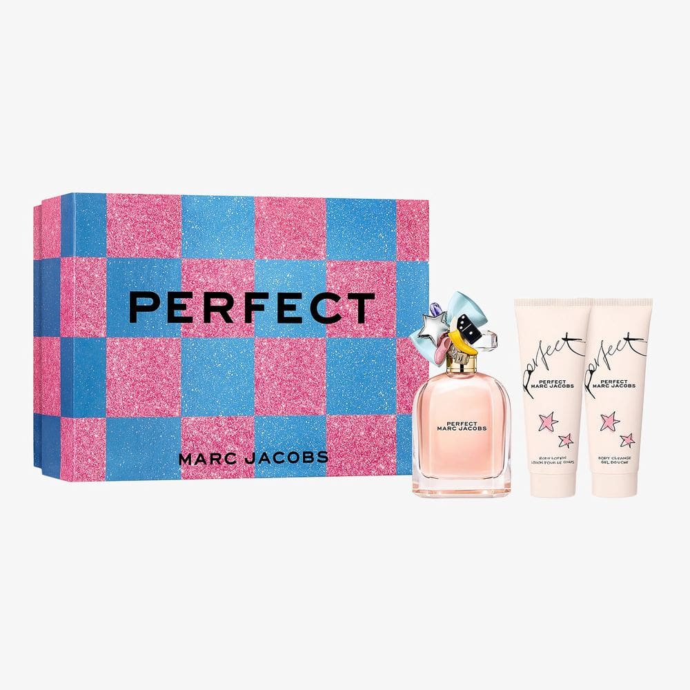 Conjunto de perfumes MARC JACOBS PERFECT para mulheres: 100mL de Eau de Parf