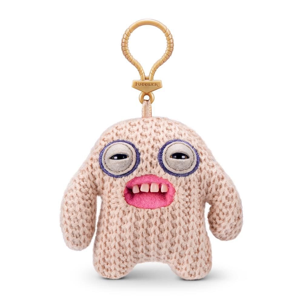 Chaveiro de Pelúcia Fuggler Key Rings 13cm - Bege