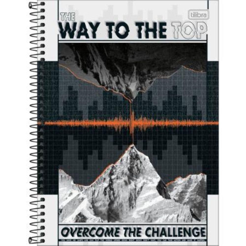 Caderno Univ. 10 Matérias 160 Folhas UP Capa 4 - Tilibra