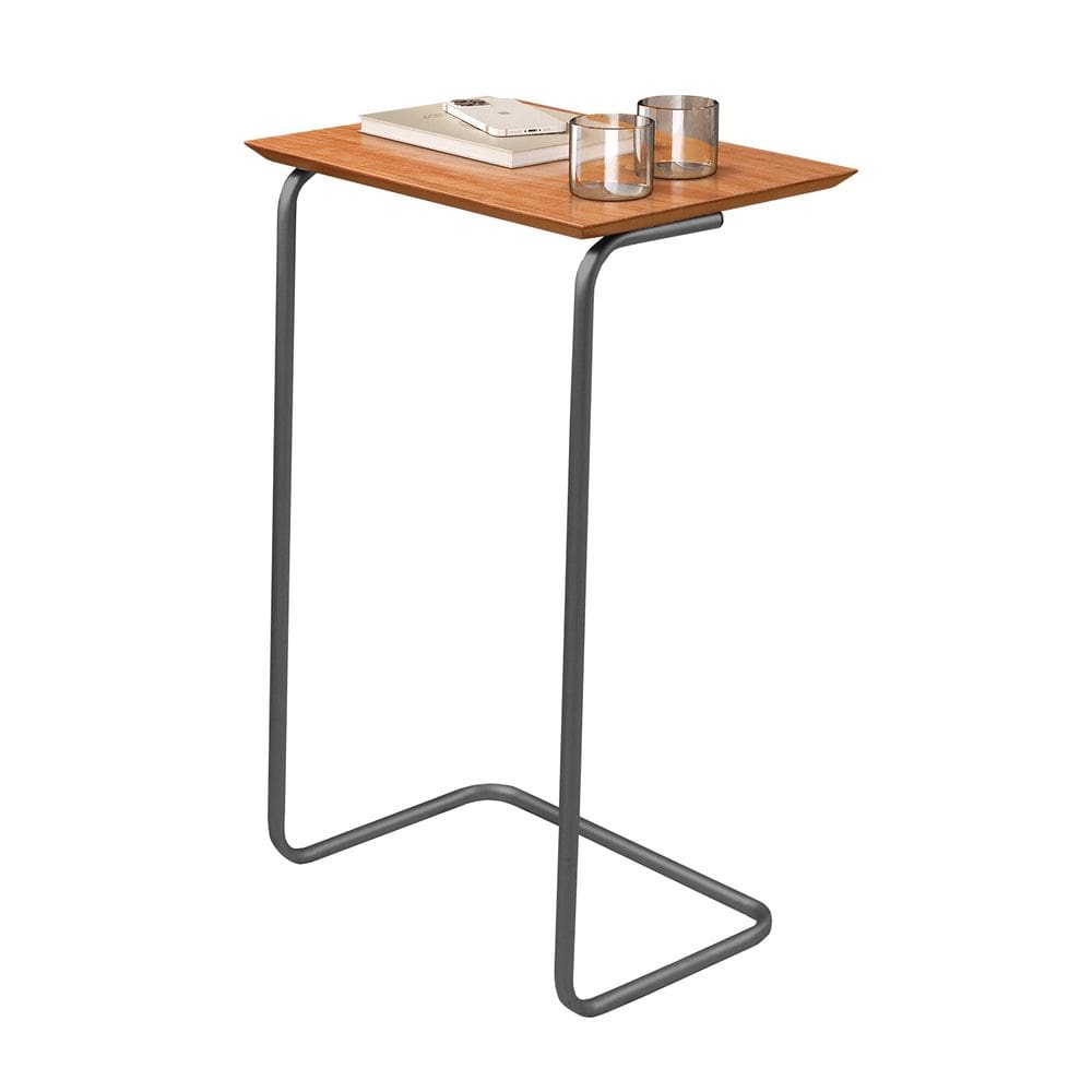 Mesa de Apoio Aproximação Amadeirada Base Metal Isabela