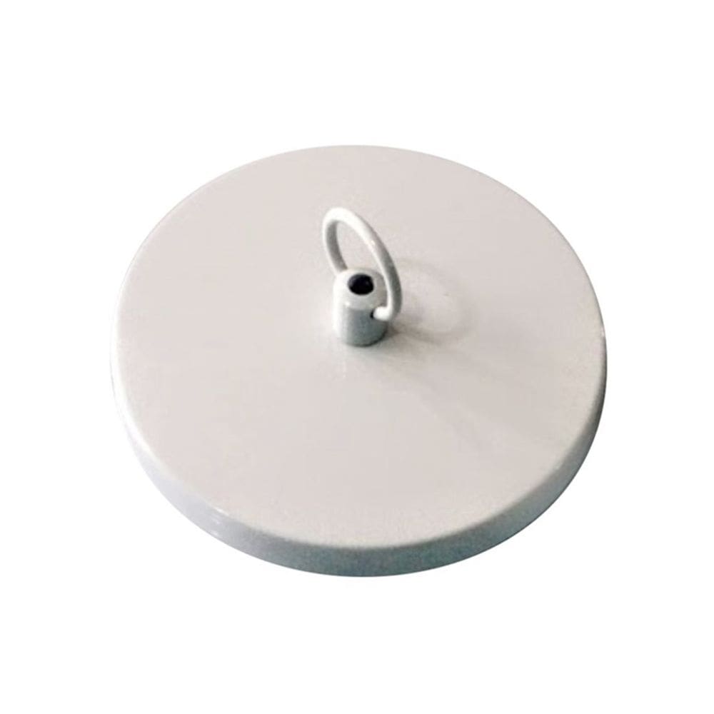 Canopla Lustre Pendente Elo Corrente Md-1008 11x1,2cm Branco