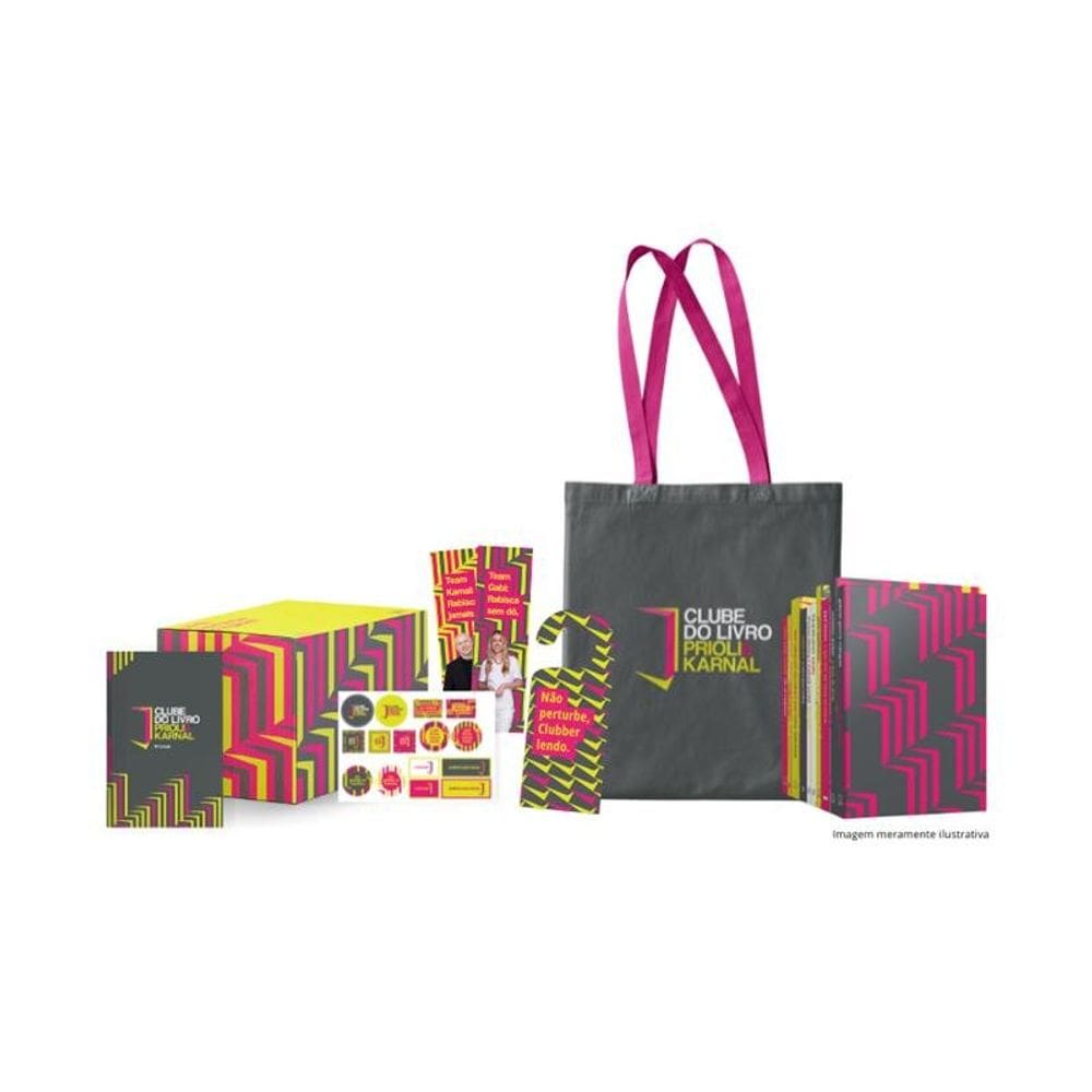 Box Clube do Livro 2025 (10 livros+brindes)