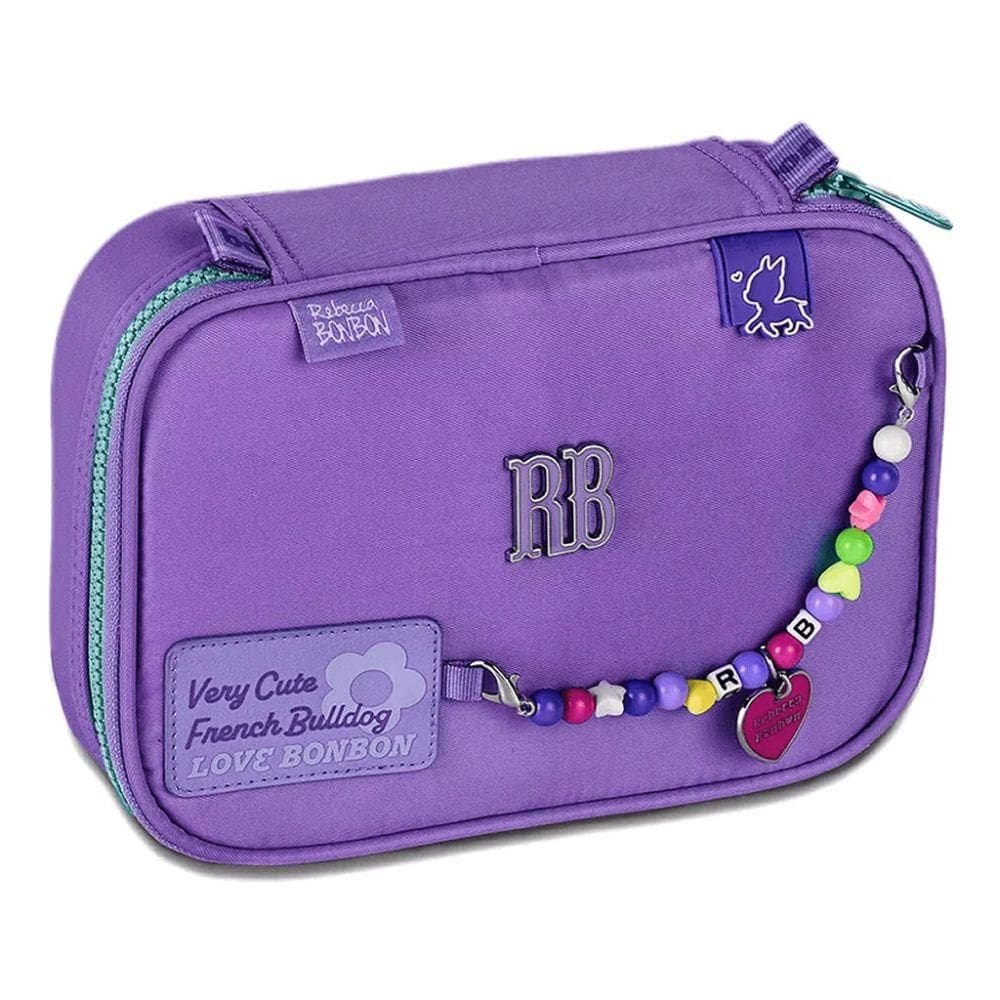 Estojo Box Rebecca Bonbon RB24596 Roxo - Clio