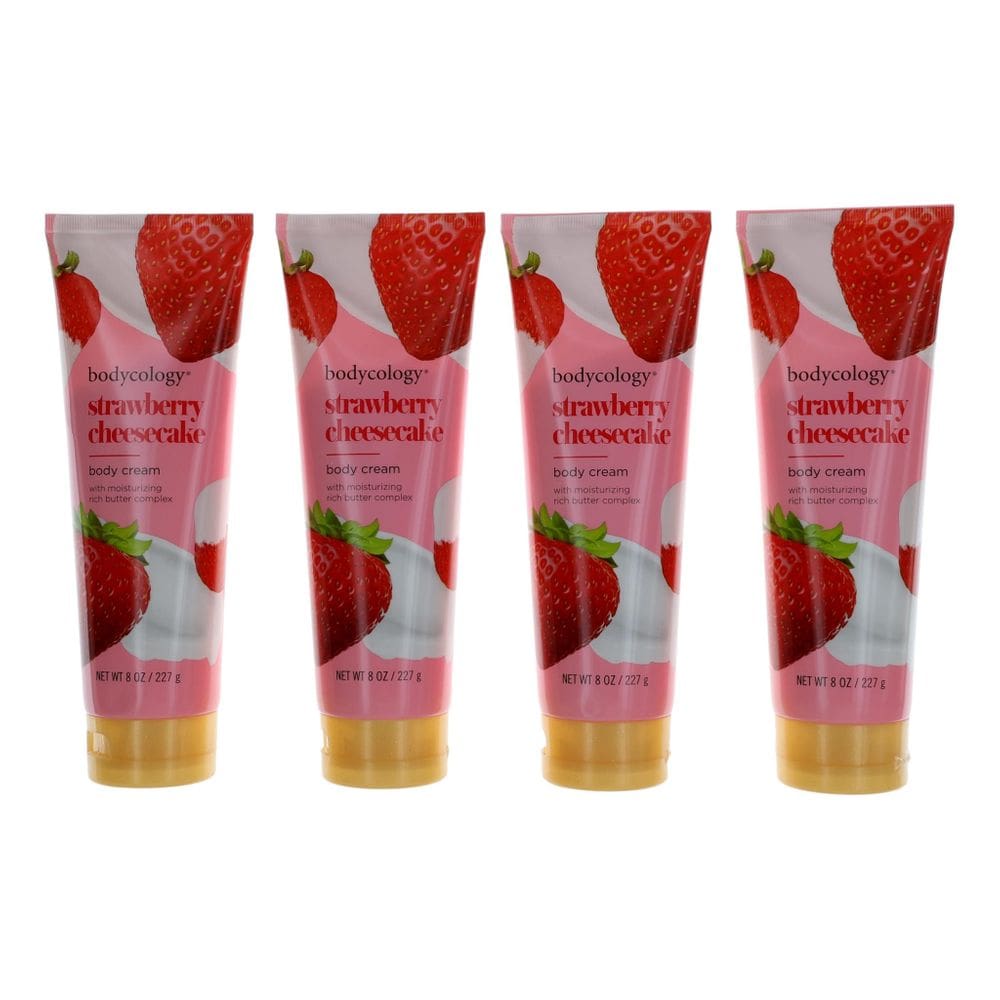 Creme Corporal Hidratante Bodycology Strawberry Cheesecake 240mL