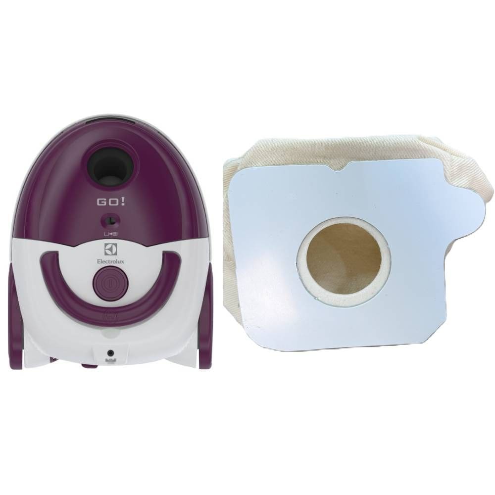 Saco Reutilizável Aspirador Pó Electrolux GO