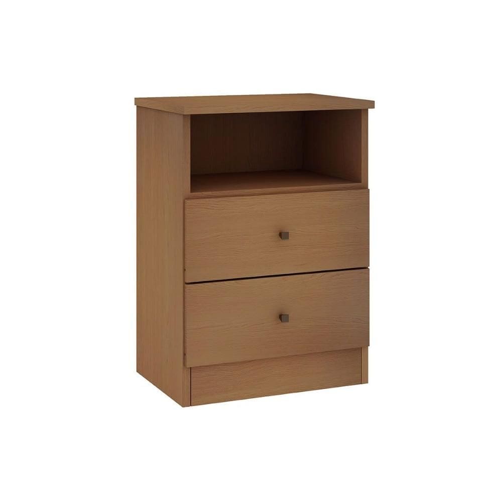 Mesa Cabeceira Infantil Irlanda c/ 2 Gavetas Freijo - Genialflex