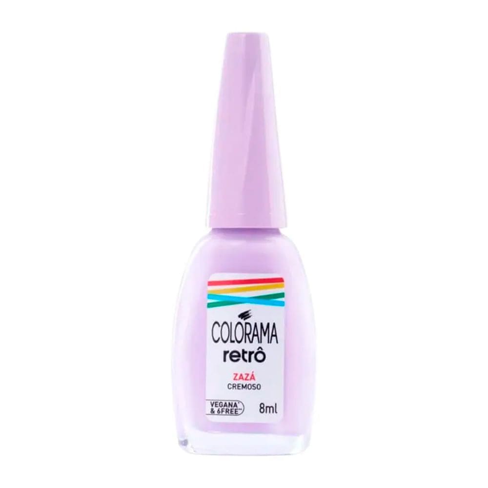 Esmalte Colorama Retrô Cremoso Cor Zazá 8ml