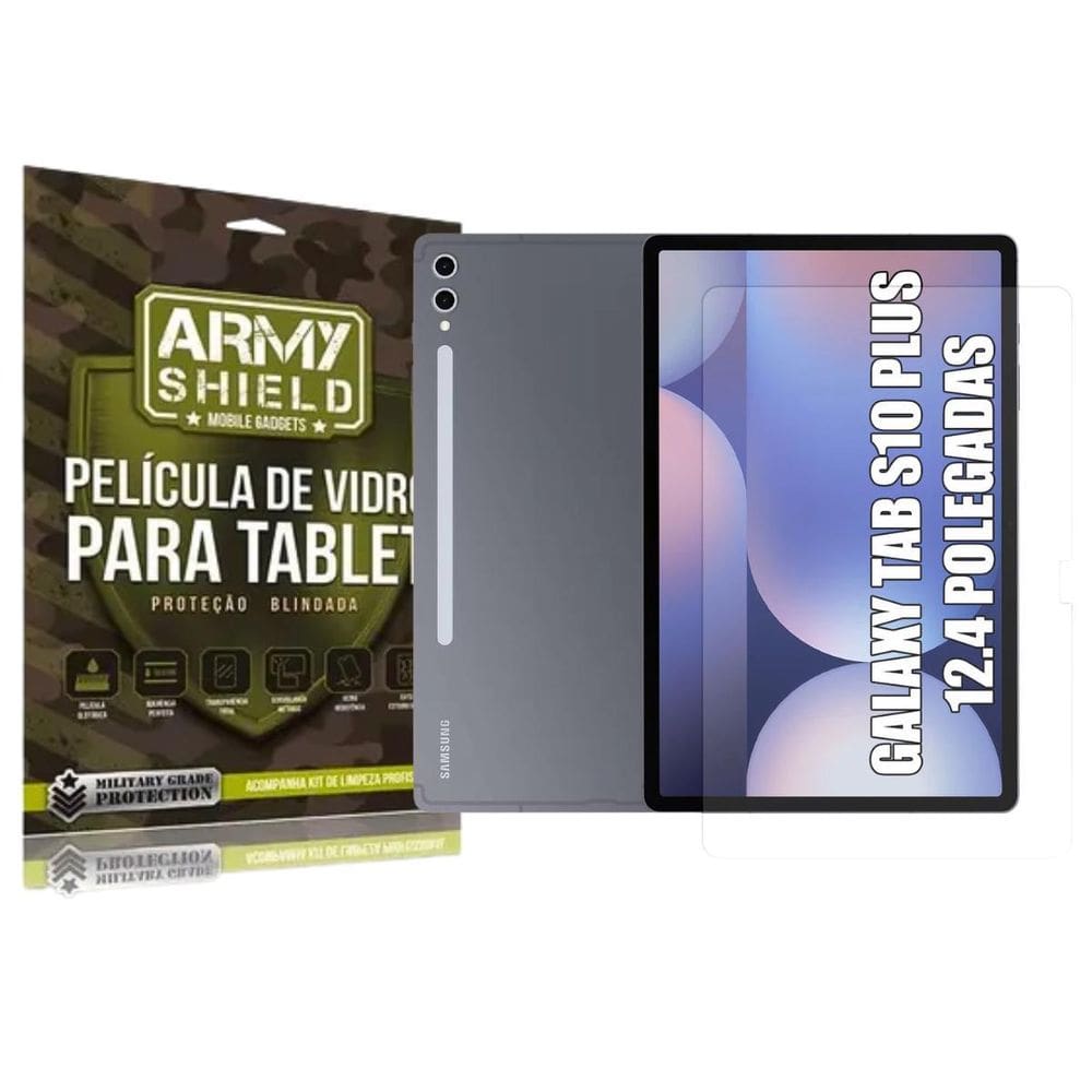Película De Vidro Blindada Para Tablet Galaxy Tab S10+ Plus