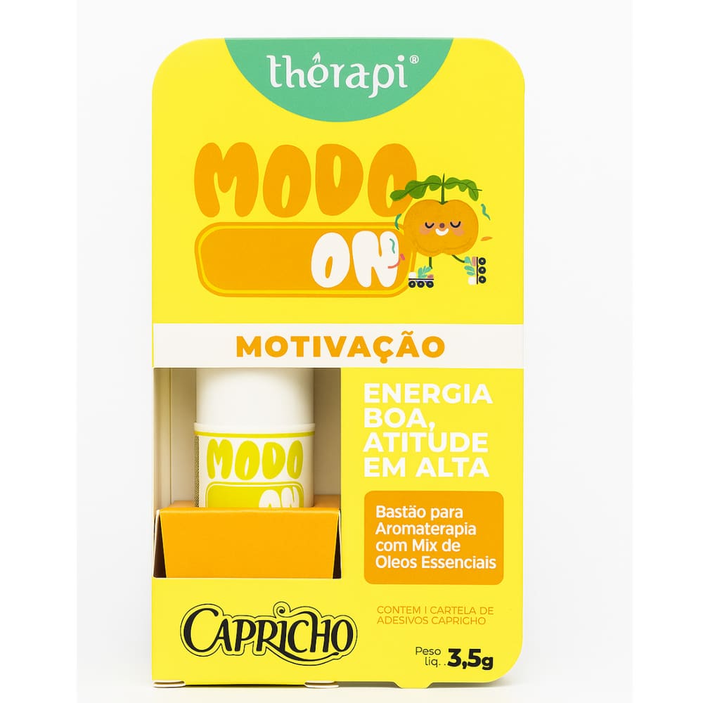 Bastão C Mix De Oleos Essencias Modo On Therapi Capricho