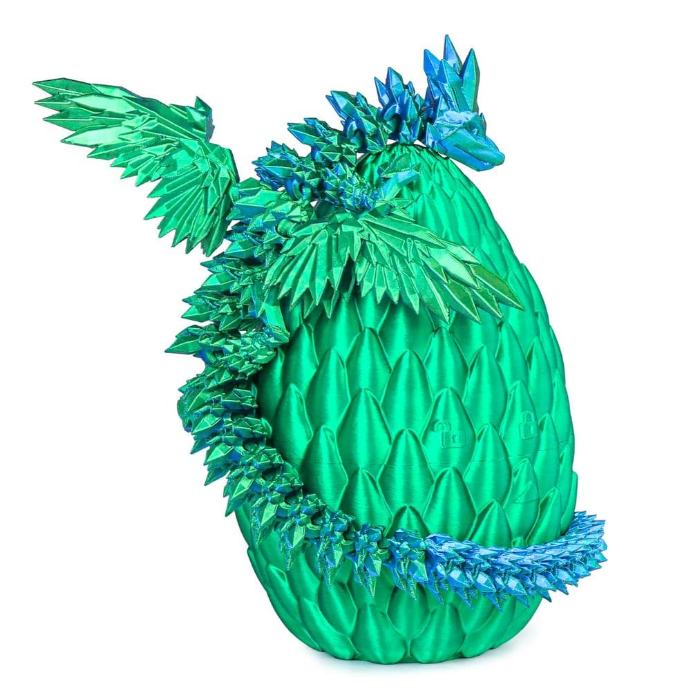 Dragon Egg Toy Mydhall Flying Dragon Eggs com dragão articulado