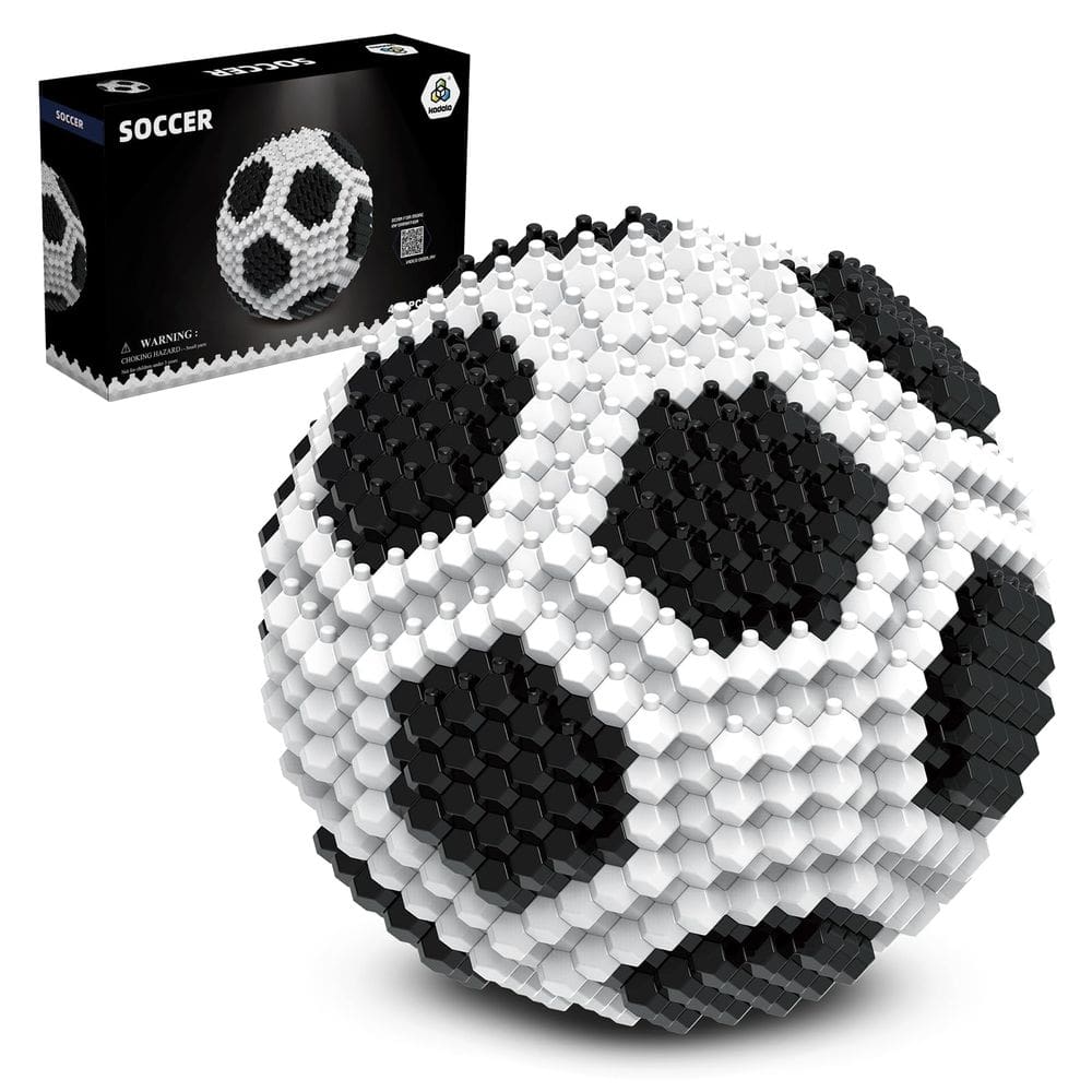 Conjunto de blocos de construção KADELE Soccer 437 peças para adultos a partir de 14 anos