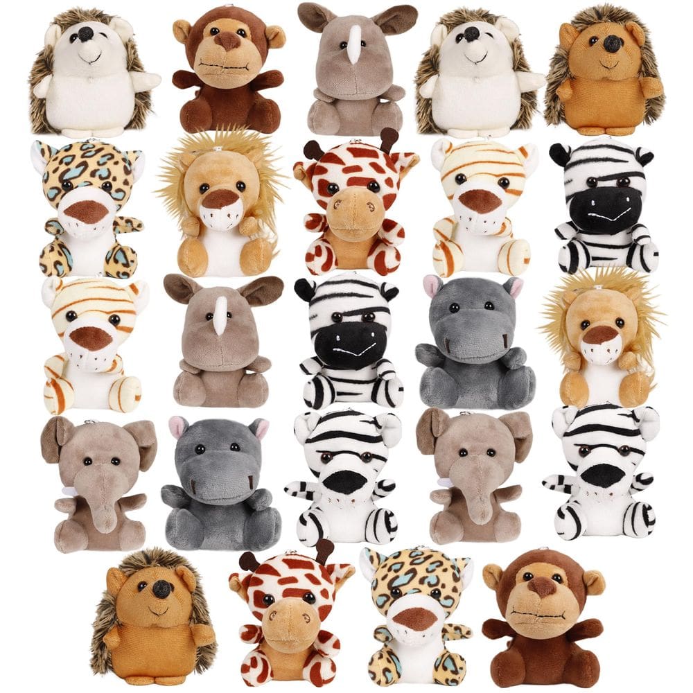 Animais de pelúcia Spoilu Small Bulk 24 peças de brinquedos de pelúcia de 11 cm