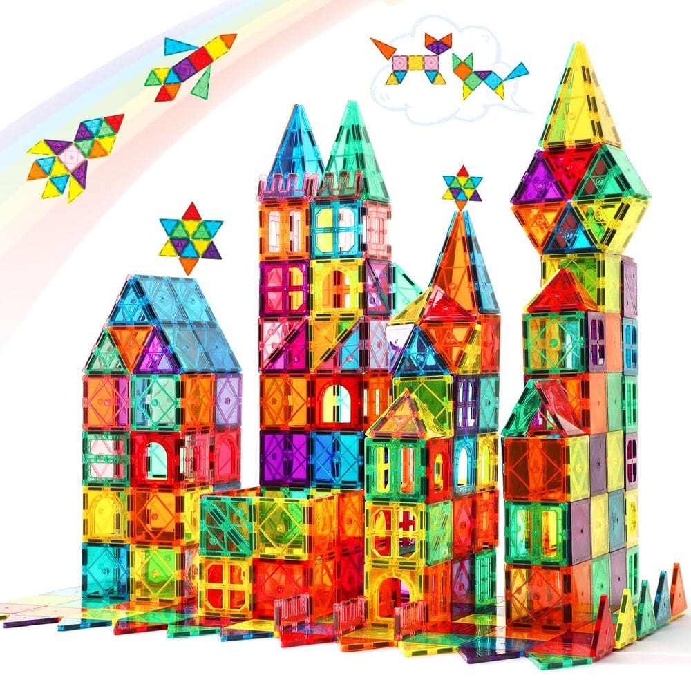 Telhas magnéticas BENOKER Kids Toys Building Sets 42P