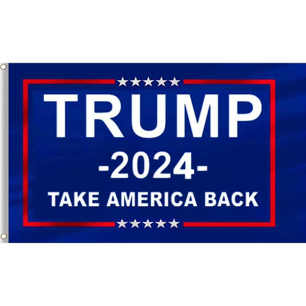 Bandeira BUELOIGS Take America Back Trump 2024 180x300cm Poliéster