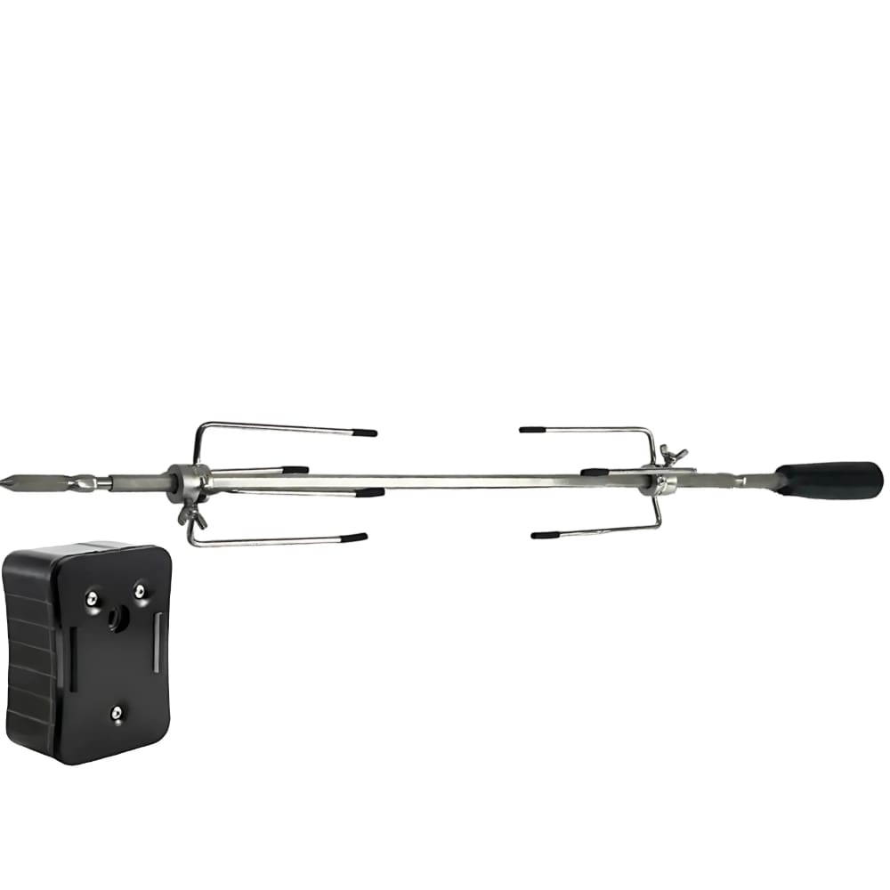 Espeto elétrico flex giratório Gira Grill para churrasqueira 6 queimadores