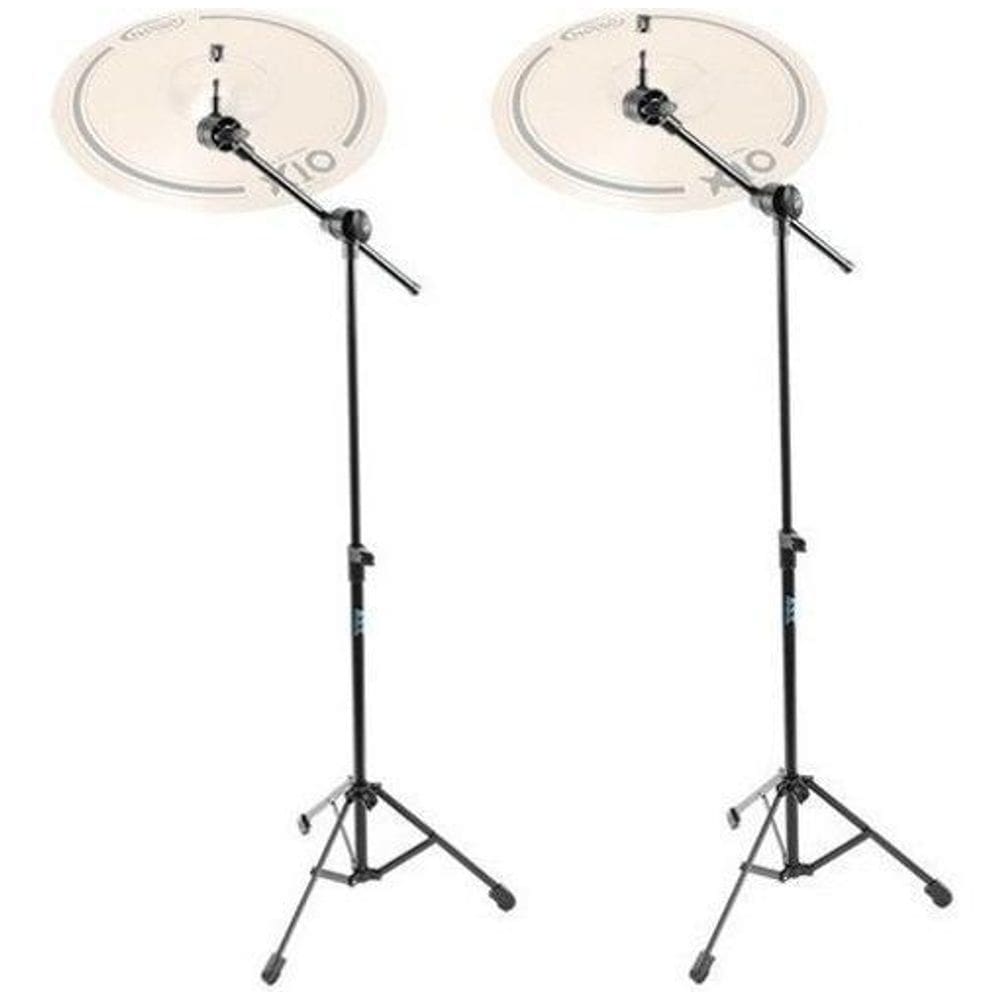 Kit 2 Pedestais Girafa Estante Pratos De Bateria B12G Ask