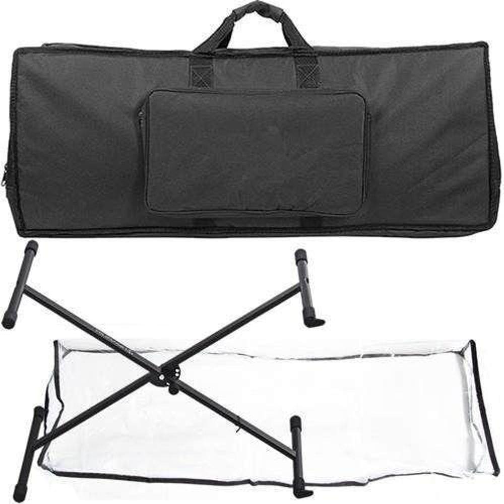 Acessórios Para Teclado Com Capa + Cobertura + Suporte