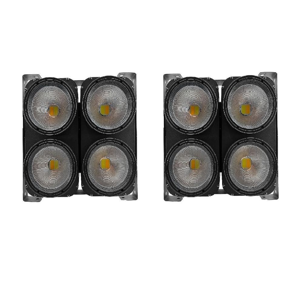 Kit 2 Mini Brutt Sanyi Light De Led 4 Lampadas Semi Outdoor