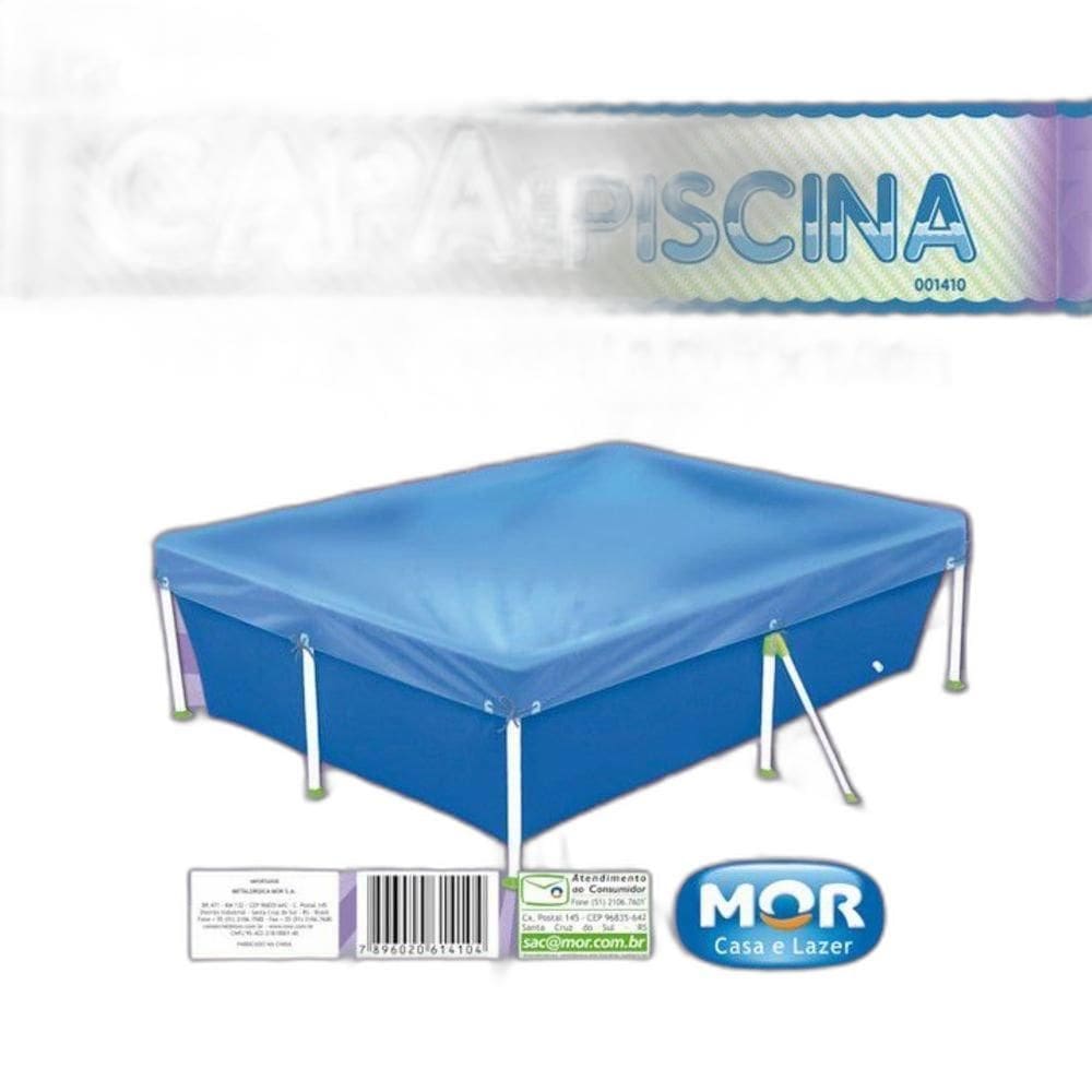 Capa Para Piscina 2500 Litros Premium Retangular - Mor
